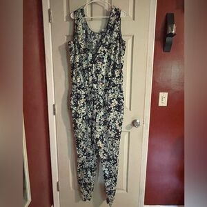 Eva Mendes XL Floral Jumpsuit